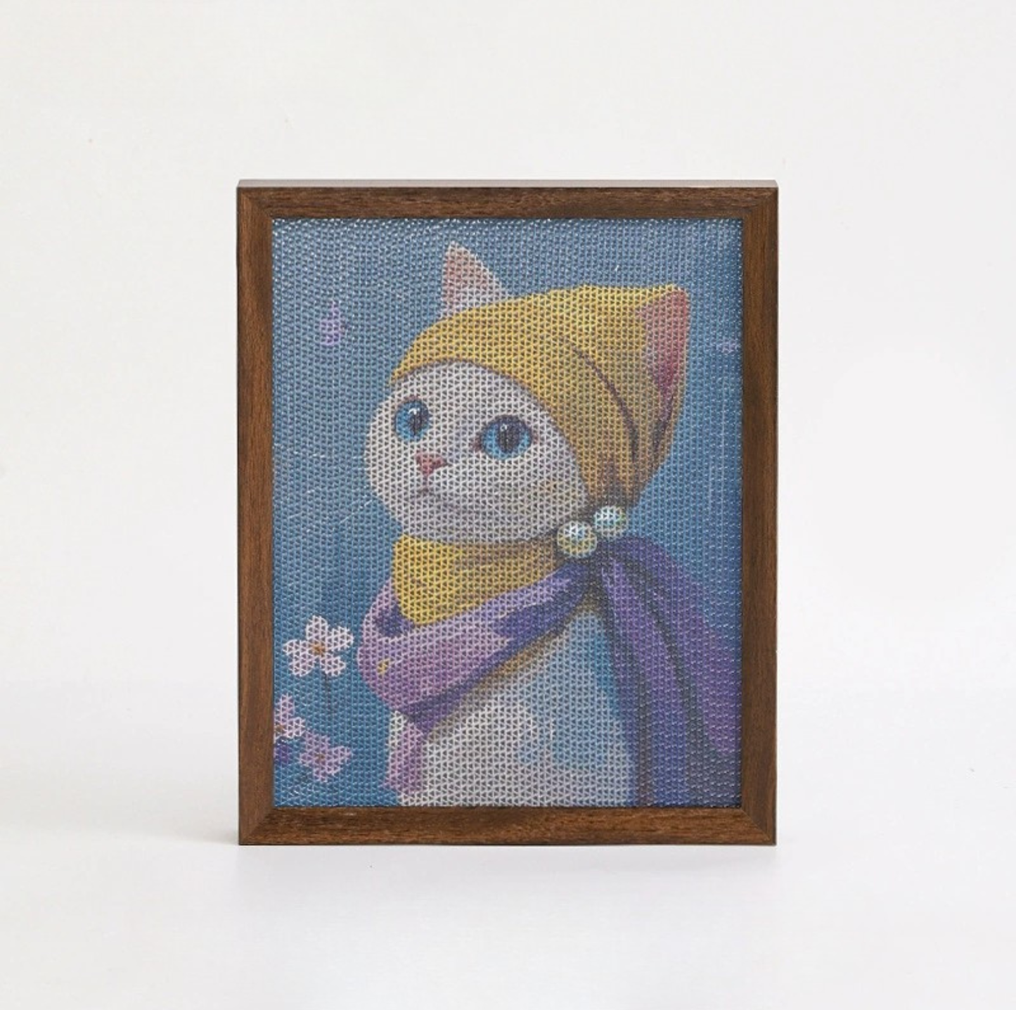 Framed Wall-Mounted Cat Scratcher