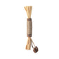 Feathered Catnip Stick Cat Toy - Exciting Playtime with Bell & Raffia Grass