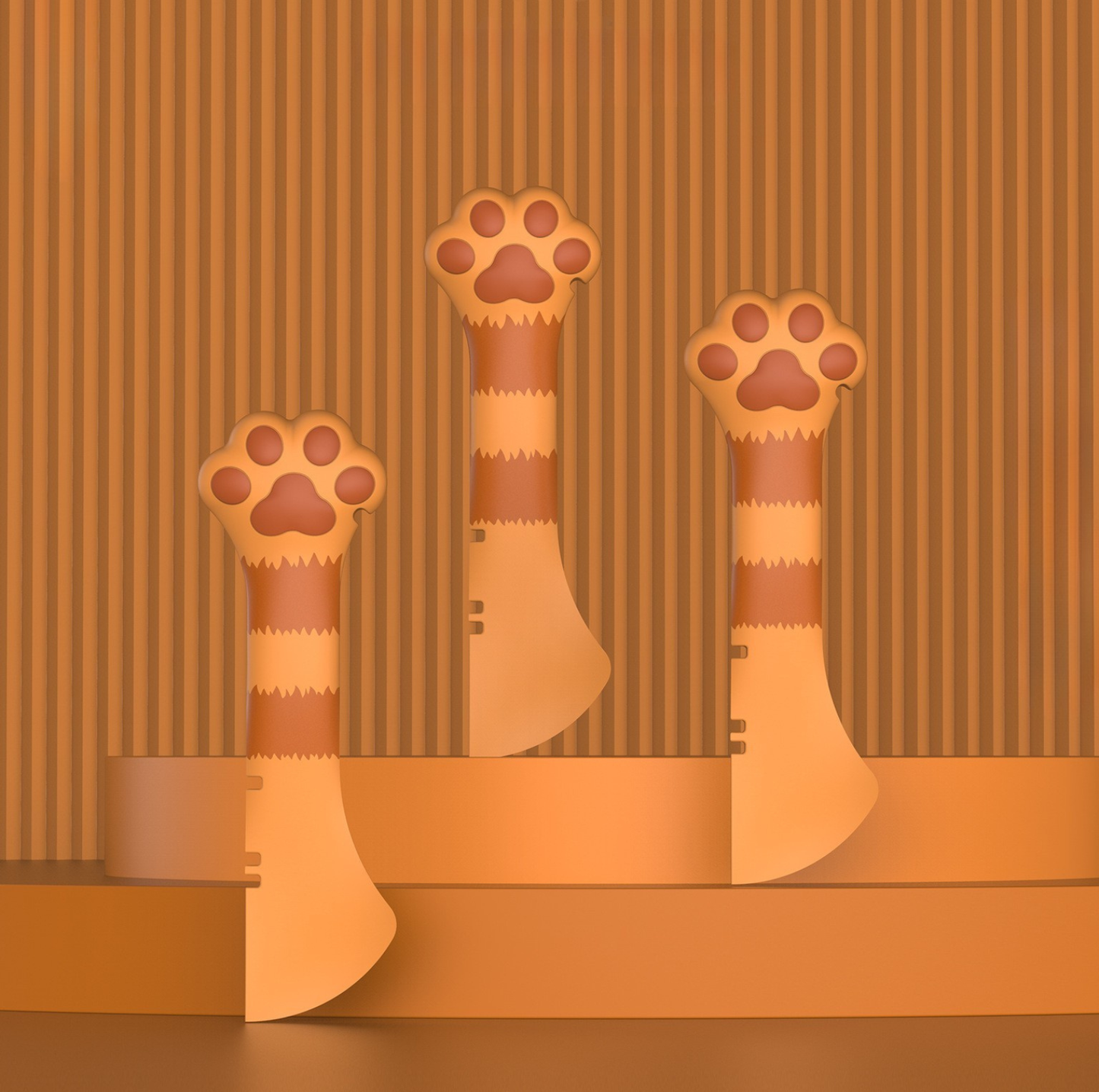 Cat Claw Silicone Spoon with Pattern