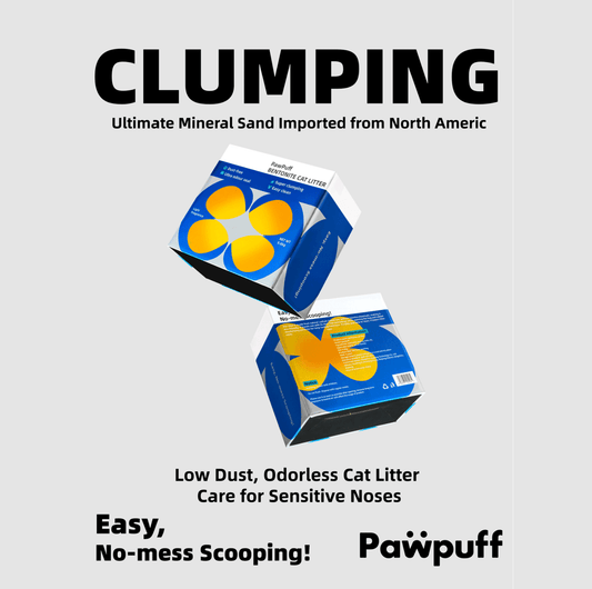 PawPuff Ultra Clumping Sodium Mineral Cat Litter, 9.6kg - DUST FREE Formula