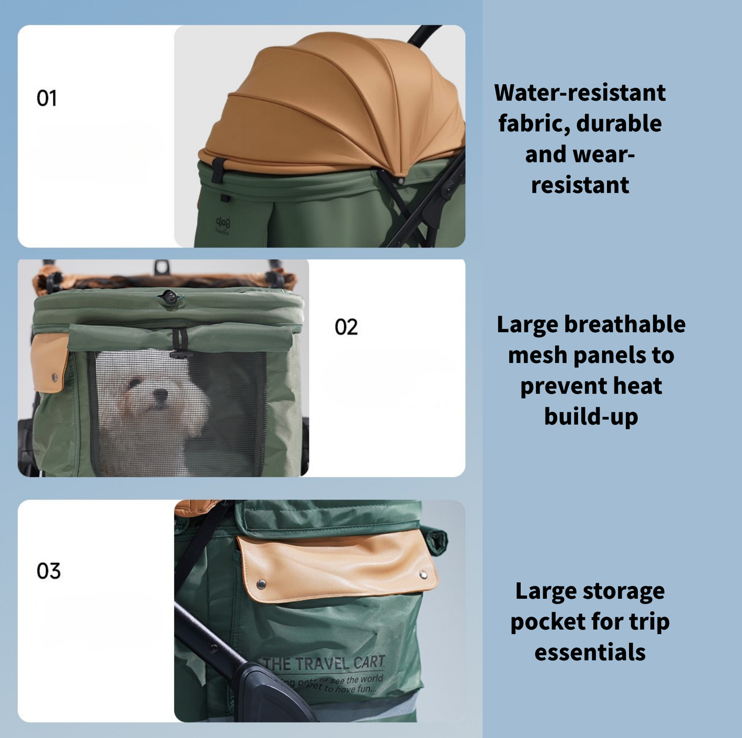 PurrPy CityWalk Pet Stroller