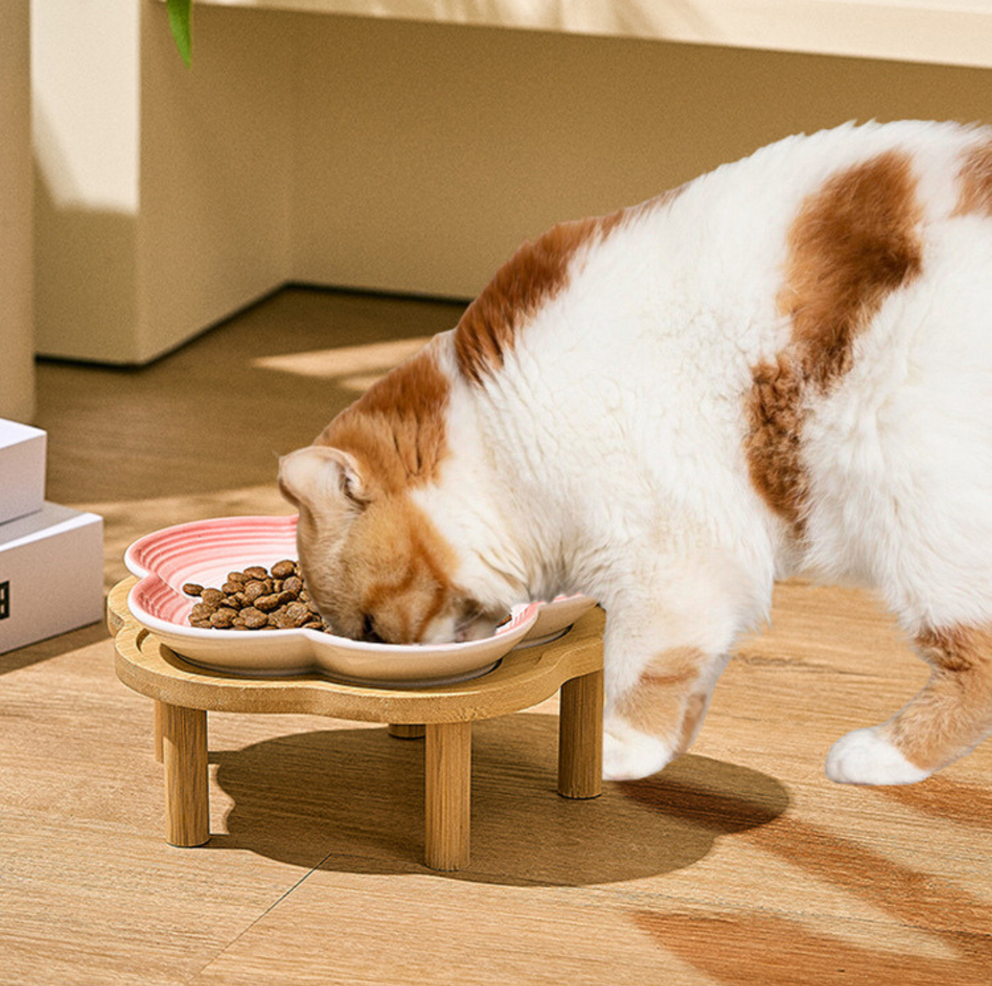 Flower-Shaped Ceramic Pet Bow