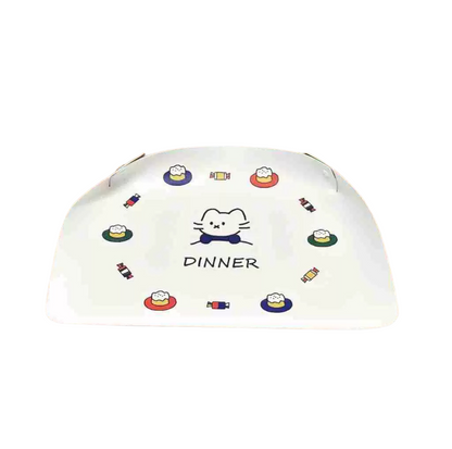 Foldable Waterproof PU Feeding Mat – Splash-Proof & Easy-Clean
