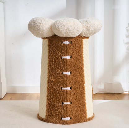 Bloom Nest 3-Tier Sisal Cat Barrel Condo