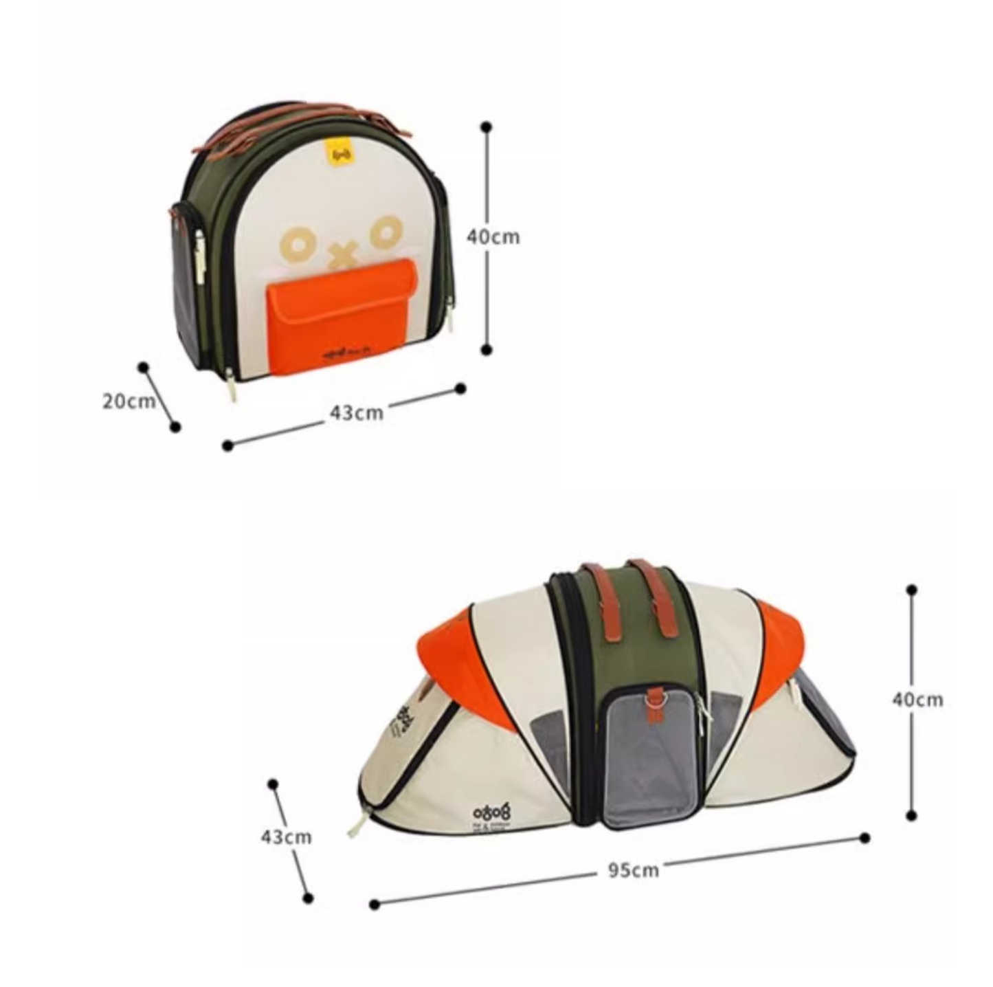 Purrpy Multifunctional Pet Backpack & Tent