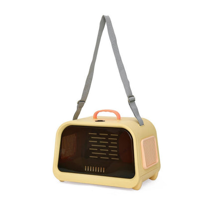 Stylish Shoulder Bag-Styled Pet Cat Carrier