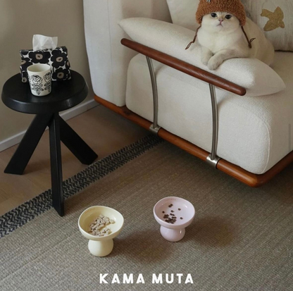 KAMA MUTA Mushroom Ceramic Pet Bowl