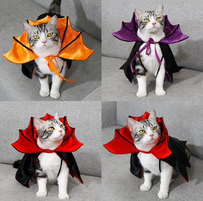 Halloween Vampire Cape for Cats and Dogs