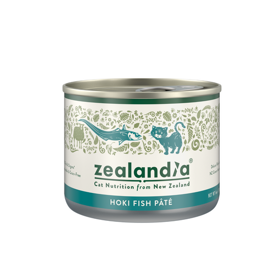 Zealandia Grain Free Hoki Fish Pate Adult Cat Wet Food 170g