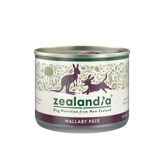 Zealandia Grain Free Wallaby Pate Adult Dog Wet Food 170g