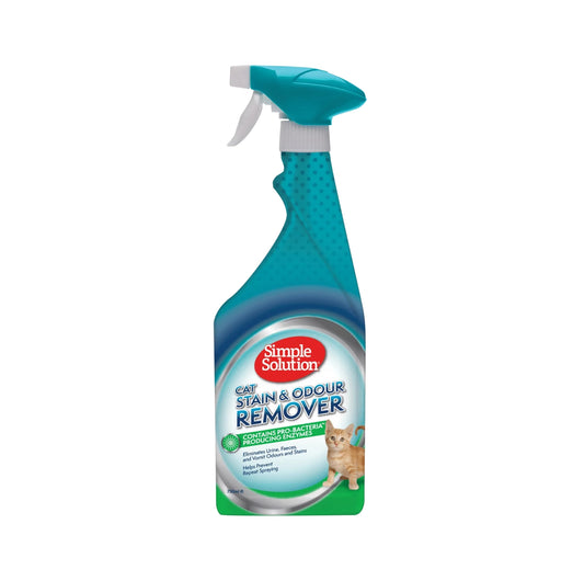 SIMPLE SOLUTION Stain & Odour Remover for Cats 750ml