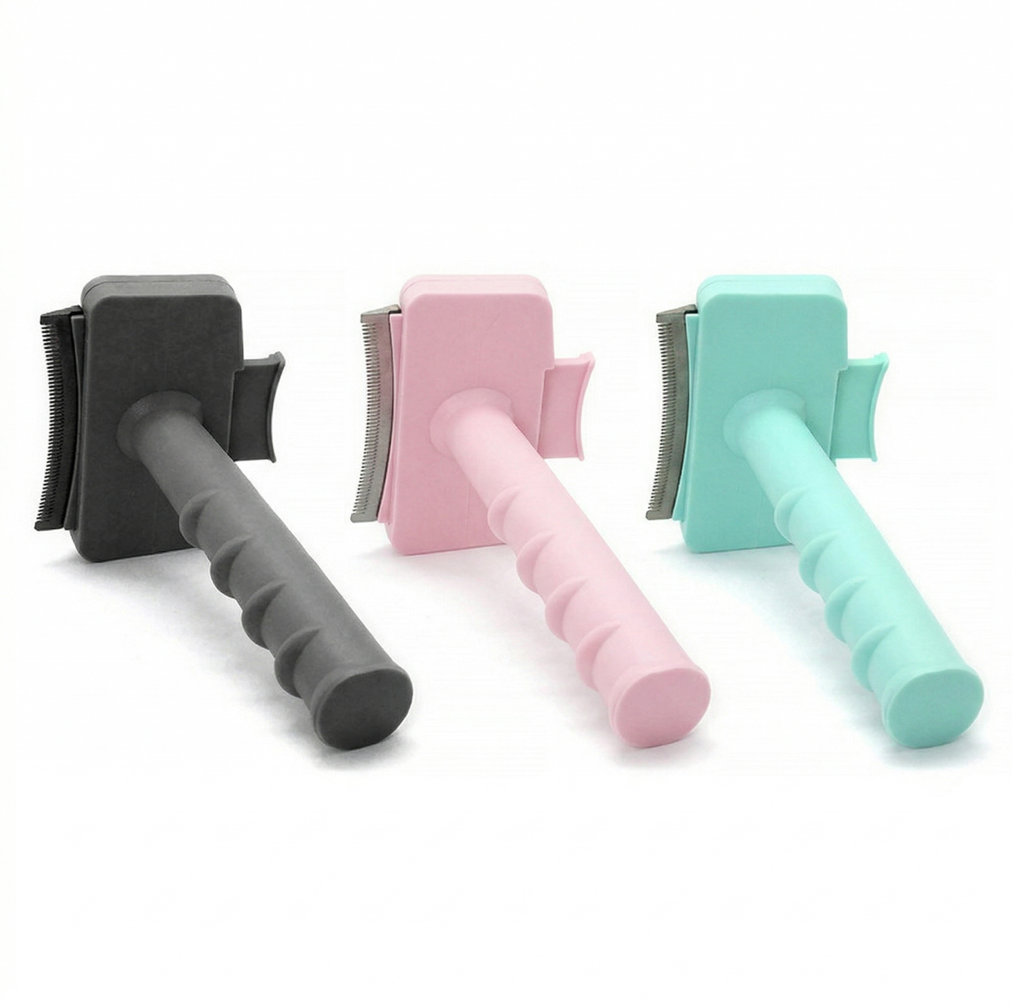 One-Click Self-Cleaning Pet Undercoat Deshedding Brush for Cats & Dogs