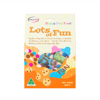 WAGALOT DOGGY FUN FOOD LOTS OF FUN