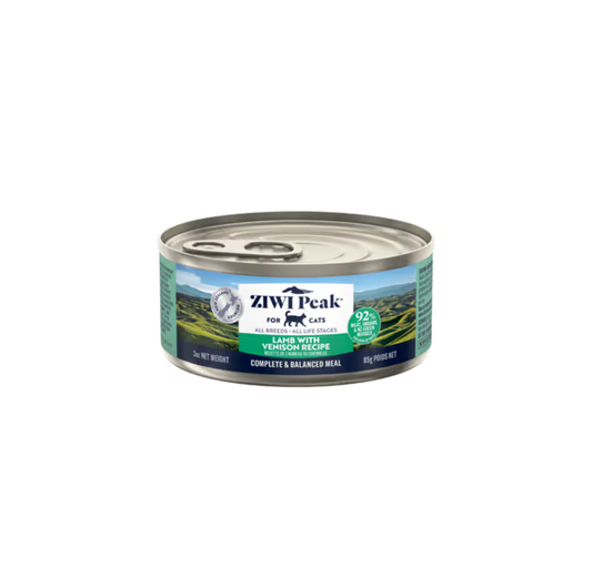 ZIWI Peak Lamb with Venison Recipe Wet Cat Food Can 85g