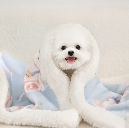 Winter Plush Pet Blanket