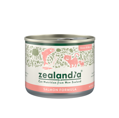 Zealandia Mousse Pate Salmon Kitten & Mama Wet Food 170g