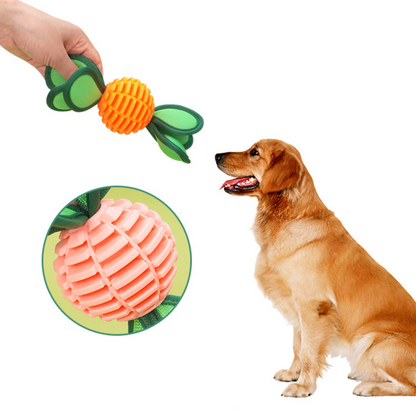 Cute Candy & Carrot Styled TPU Dog Chewing Toys