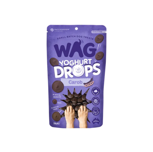 WAG Yoghurt Drops Carob Dog Treat 250g