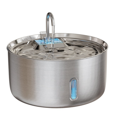7L Stainless Steel Automatic Pet Water Fountain