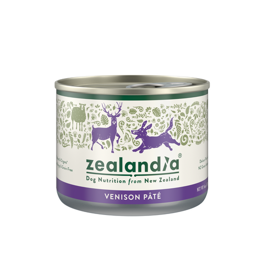 Zealandia Grain Free Venison Pate Adult Dog Wet Food 170g