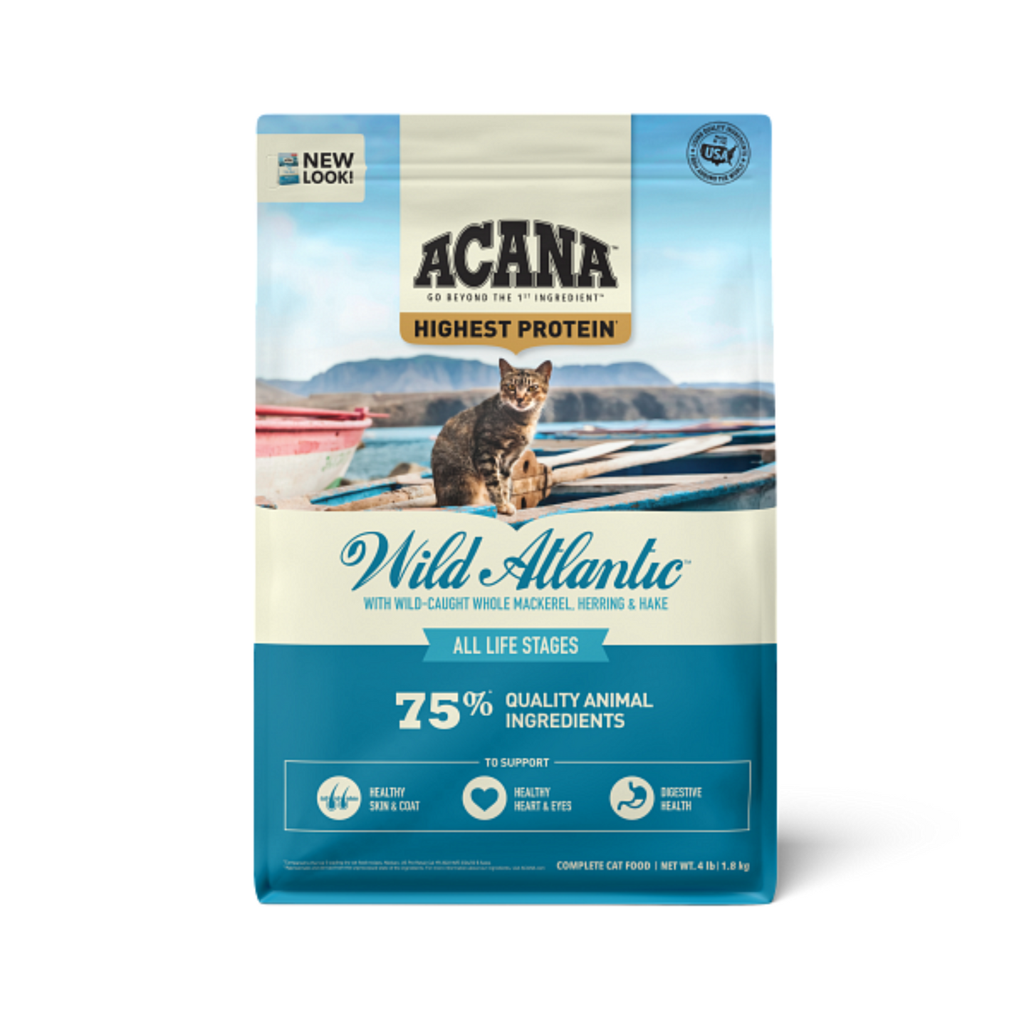 Acana Wild Atlantic Cat Dry Food 4.5kg