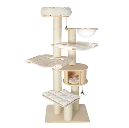 HONEYPOT CAT Solid Wood Cat Tree PRO - 2501pro (189cm)