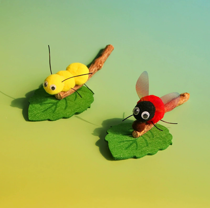Cartoon Insect Silvervine Cat Chew Toy