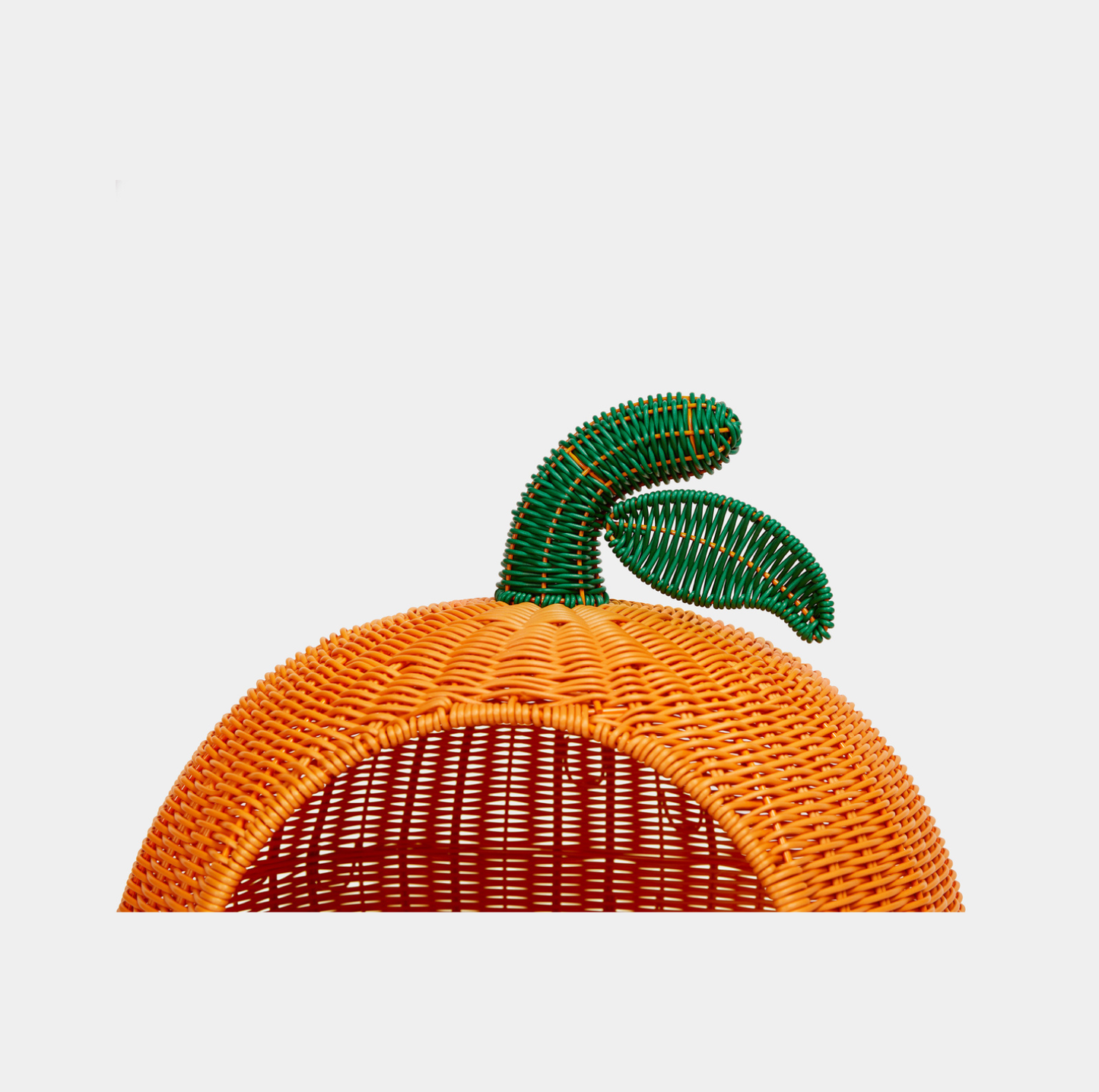 Vetreska Tangerine Rattan Pet Bed