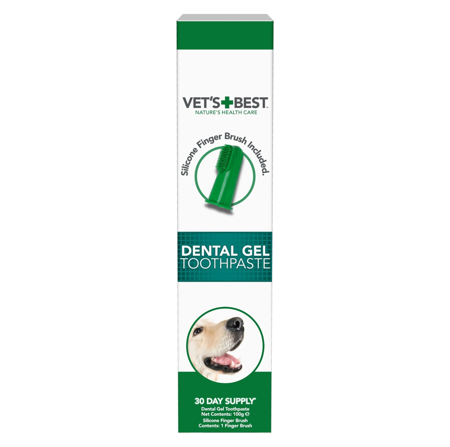 VET'S BEST Dental Gel Toothpaste for Dogs