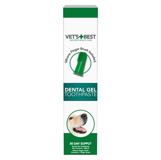 VET'S BEST Dental Gel Toothpaste for Dogs
