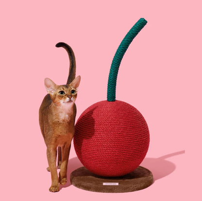 Vetreska Cherry Cat Scratching Ball