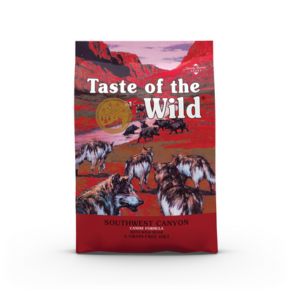 TASTE OF THE WILD Grain Free - Southwest Canyon Canine Dog Dry Food 12.2kg