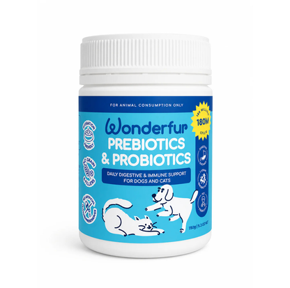Wonderfur Prebiotics & Probiotics for dogs and cats 150g
