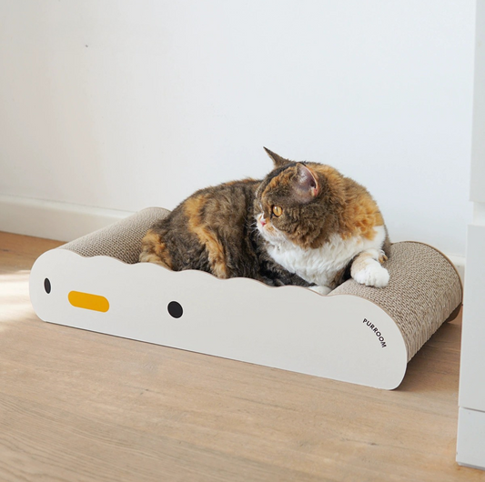 Purroom Little Chicken Series- Wave Corrugated Cat Scratcher