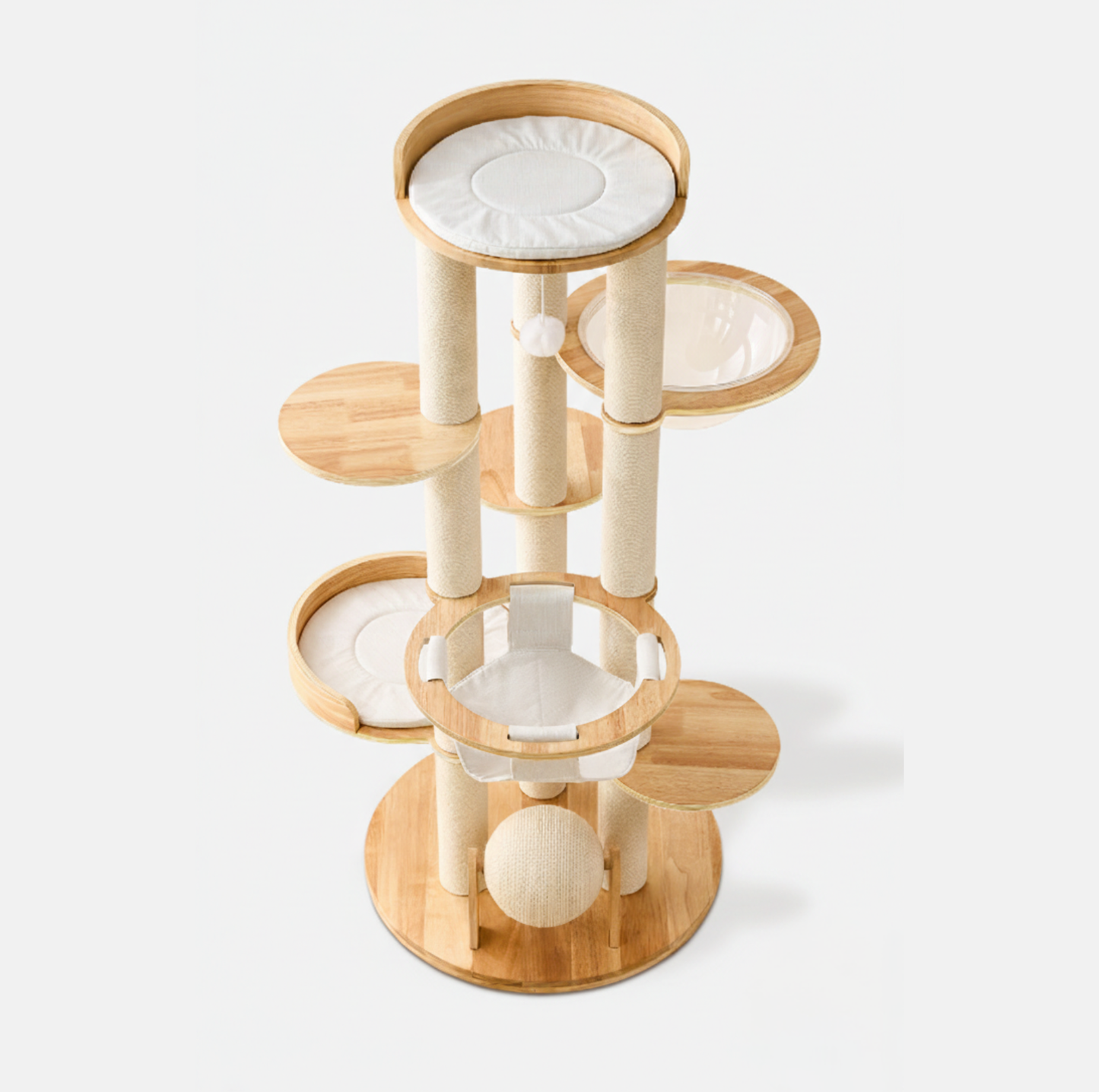 Loft Wooden Multi-Level Cat Tree
