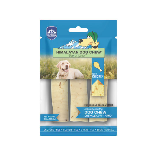 Himalayan Dog Chew Chicken Small - With Hard Cheese