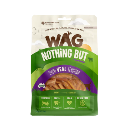 Wag Veal Tendons Dog Treat 200g