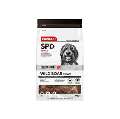SPD™ Prime Cut Wild Boar Treats 100g