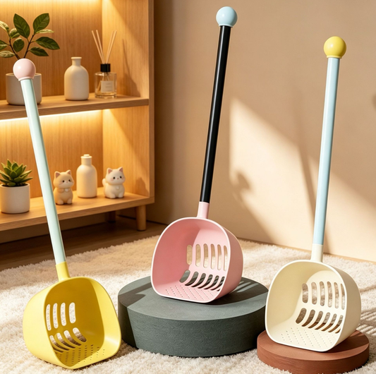 Long-Handle Deep Cat Litter Scoop