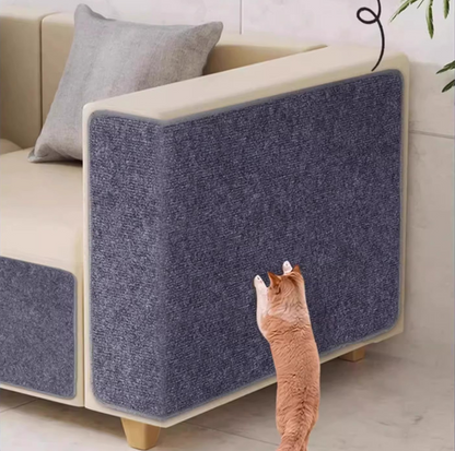 Customisable Felt Cat Scratch Mat – Self-Adhesive & Furniture-Protecting