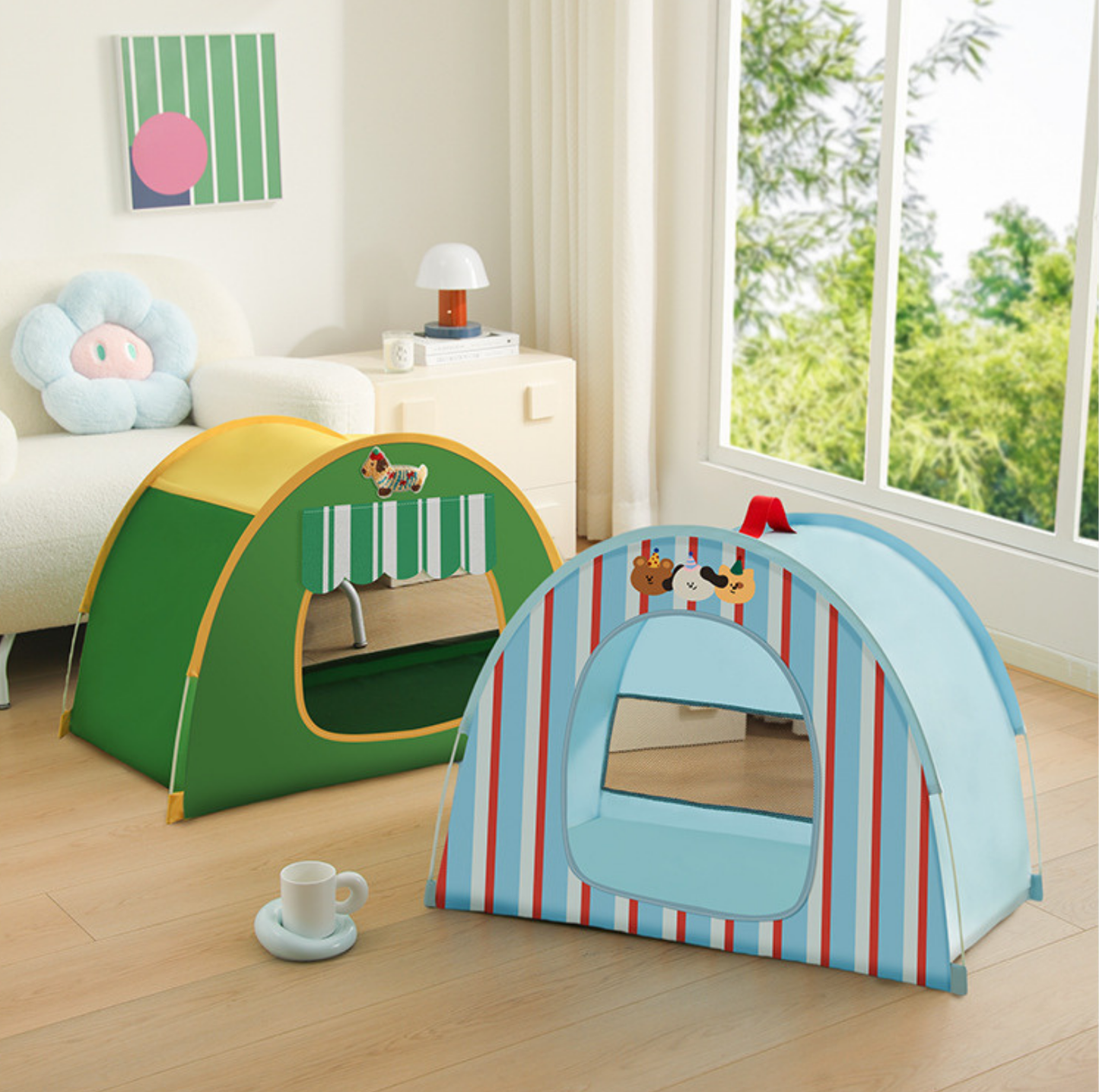 Lightweight Ventilated Pet Tent Bed