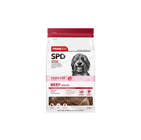 SPD™ Prime Cut Beef Treats 100g