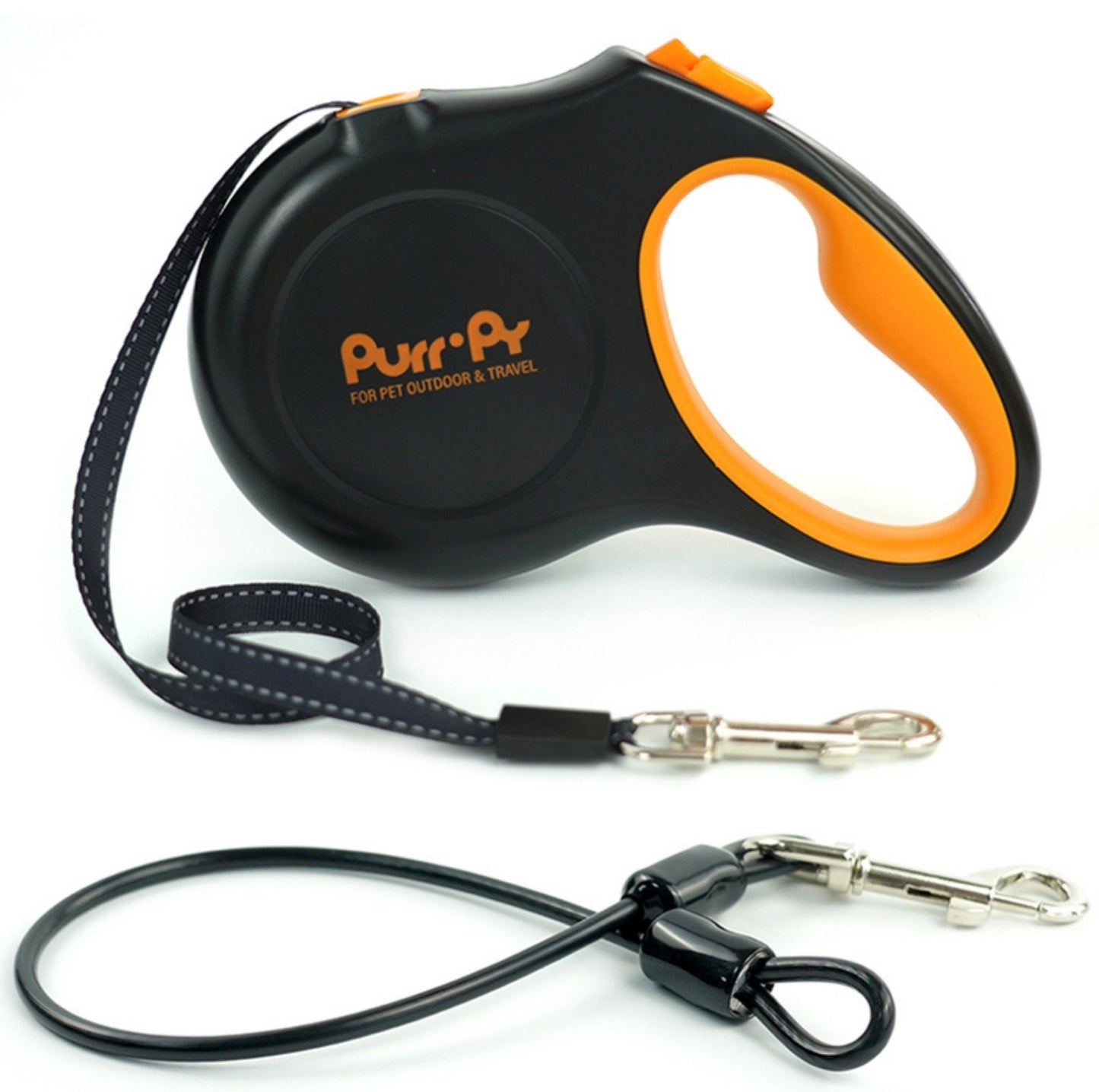 Purrpy Retractable Dog Leash - Reflective and Durable