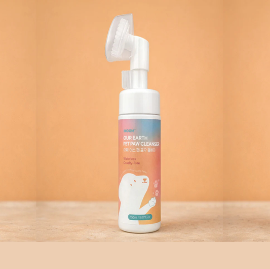 INOOM OUR EARTH Plant-Based Pet Paw Cleaner – Vegan, Cruelty-Free