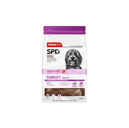 SPD™ Prime Cut Turkey Treats 100g