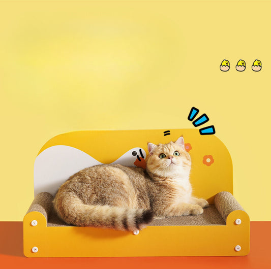 Duck Shape Sofa Style Cat Scratcher