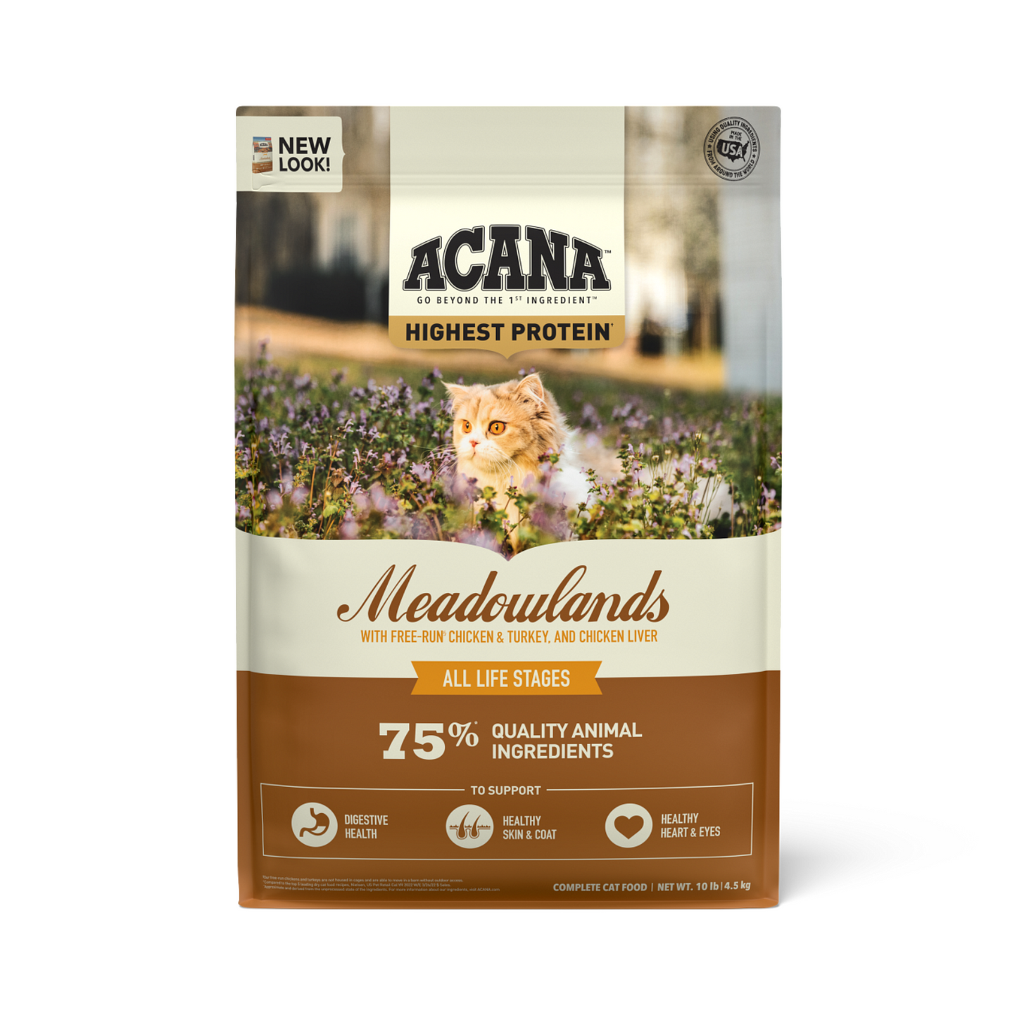 Acana Wild Meadowlands Cat Food 4.5kg