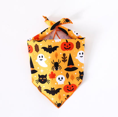 Halloween Paw-ty Pet Bandana: Ultimate Celebratory Gear for Festive Furballs