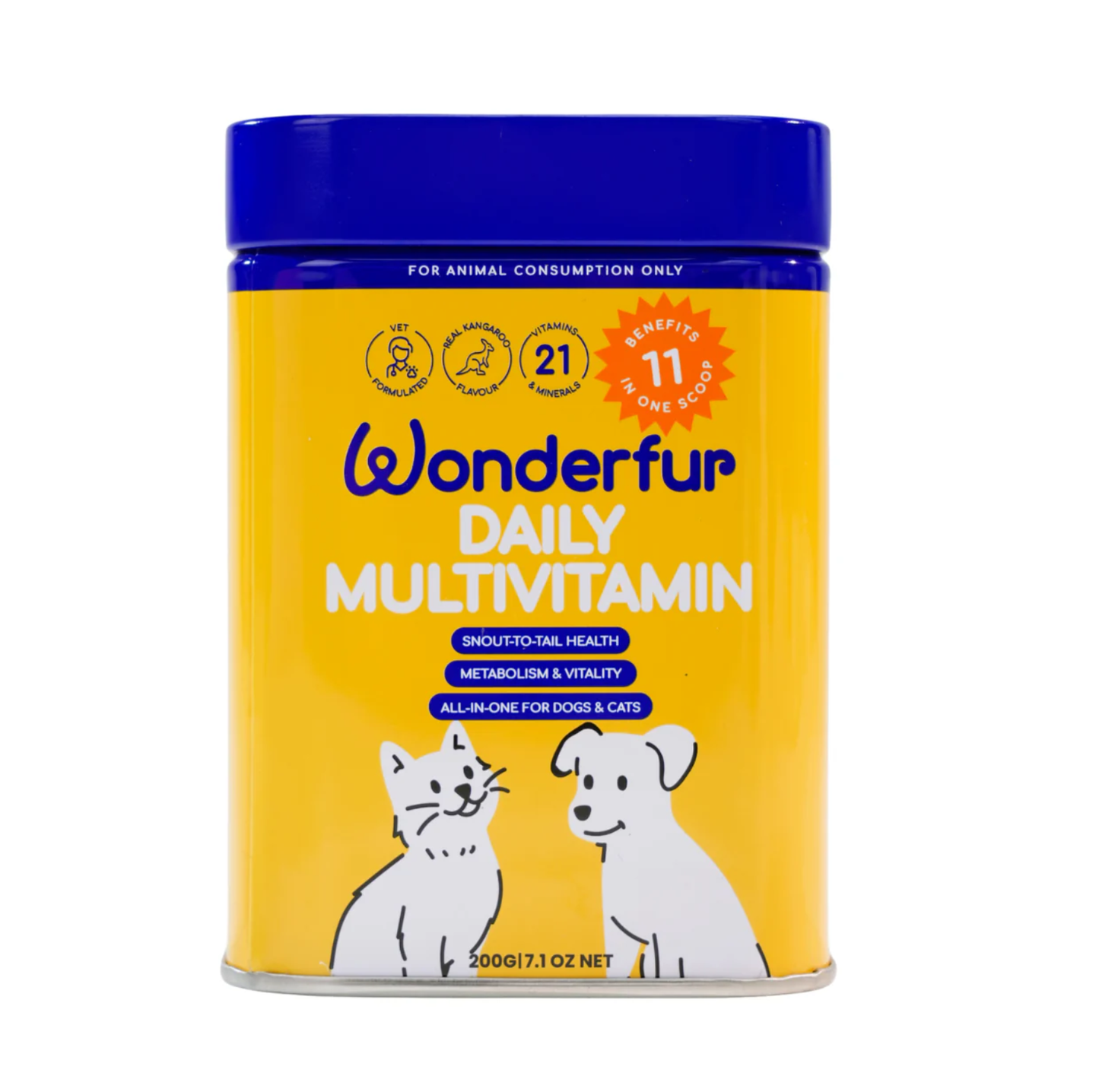 Wonderfur Daily Multivitamin for dogs and cats 200g