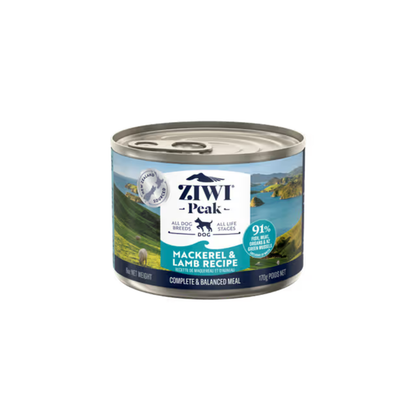 ZIWI Lamb & Mackerel Recipe All Lifestage Wet Dog Food 170g